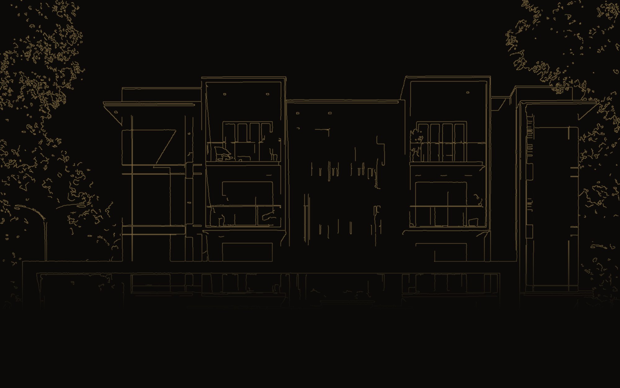 VPS Dimensions — architectural line drawing